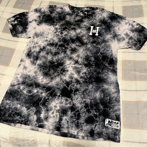 Huf X Felix the Cat Collection Tie Dye T-Shirt Size Medium